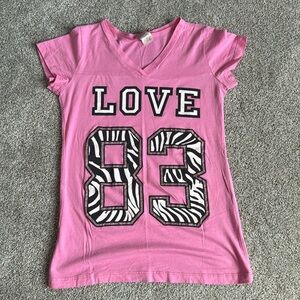 Girl’s V-Neck Tee